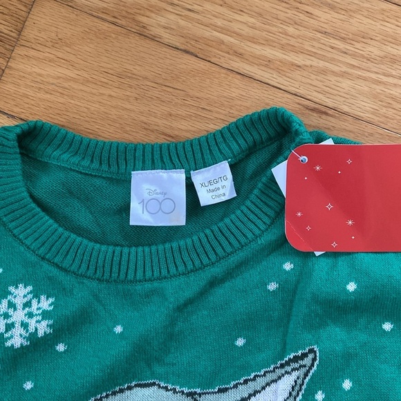 Disney 100 Star Wars Christmas
Sweater Grogu Baby Yoda Mandalorian
Winter Kids - Picture 7 of 8